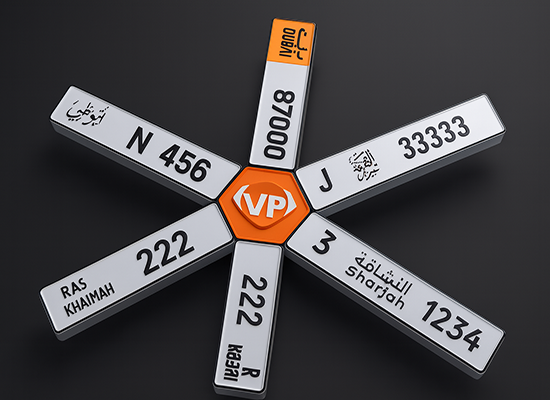 License Plates Section